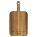 13 1/2" x 7" Acacia Paddle Shaped Cutting Board