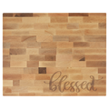 16" x 13" x 1 1/2" Maple Butcher Block Cutting Board