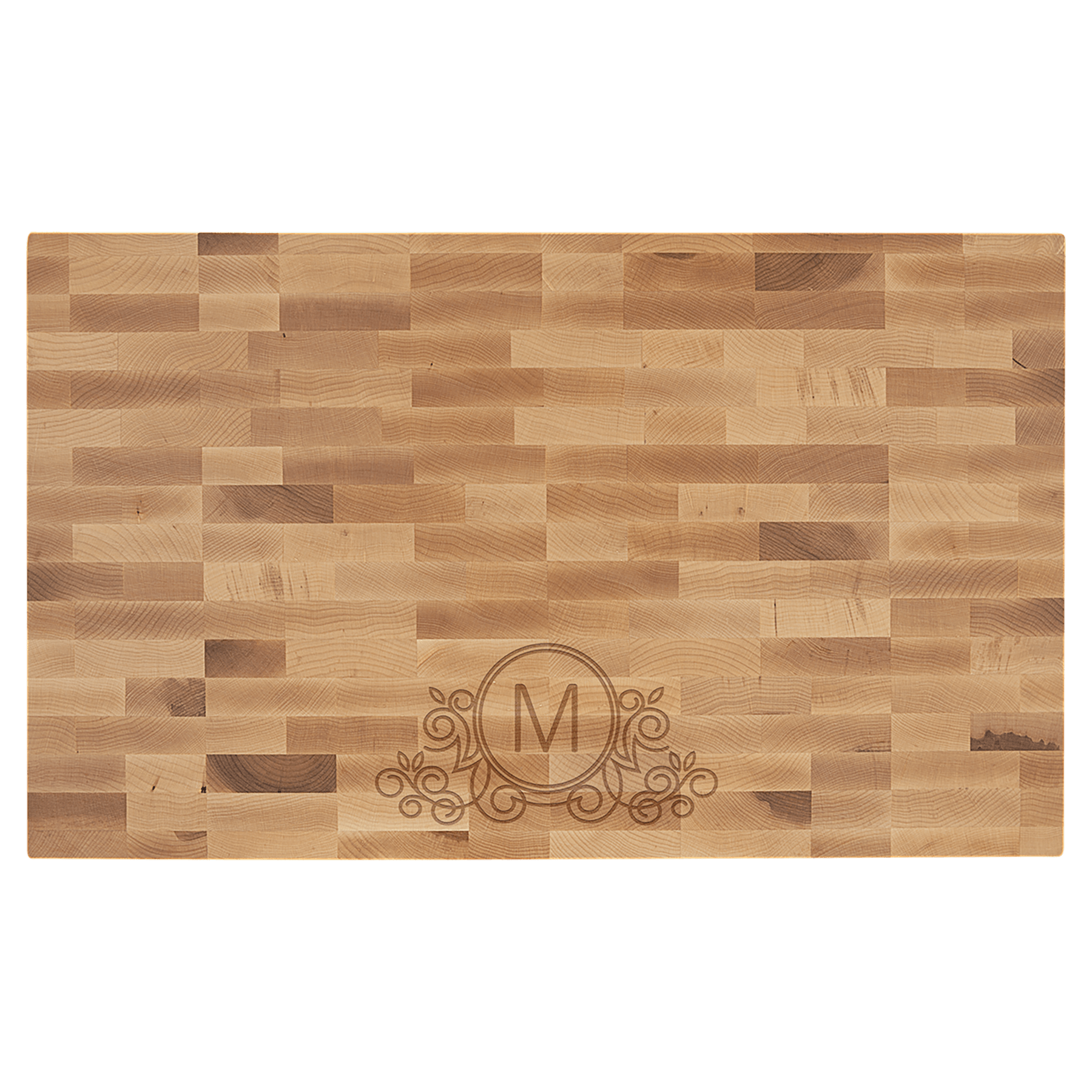 22" x 13" x 1 1/2" Maple Butcher Block Cutting Board