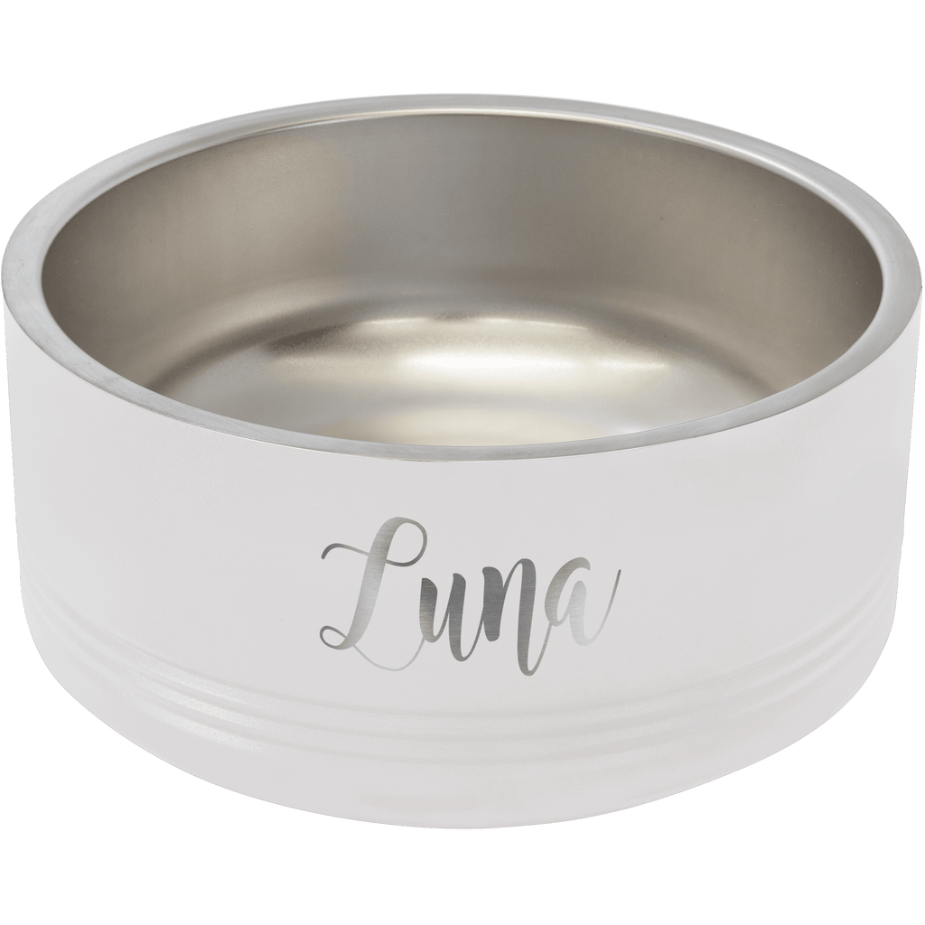 Custom Engraved Pet Bowl – Multiple Sizes