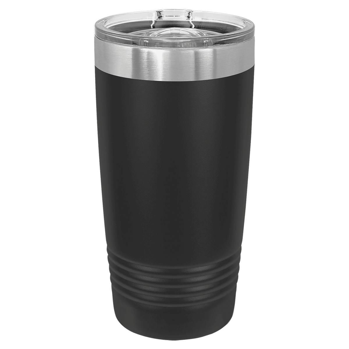 Polar Camel 20 oz. Black Ringneck Tumbler with Slider Lid